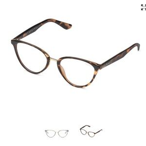 Quay “Rumours” Blue Blocking glasses